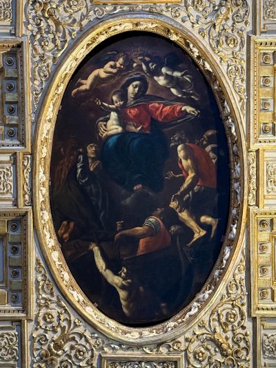 Gloria della Vergine di Battistello Caracciolo, ca 1634